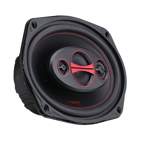 6 4x6 2-Way Coaxial Car Speaker 135 Watts 4-Ohm The GEN-X Coaxial Series features Mylar balanced dome tweeters, black paper cones with rubber edges, and sleek mesh grills with red accents. . Ds18 speakers